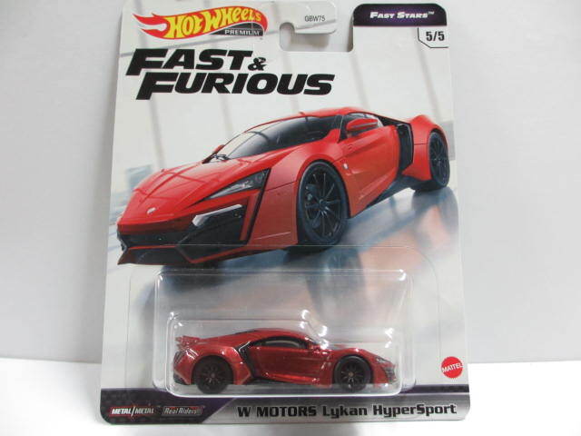 ≪ホットウィール≫⇒ワイルドスピード / W MOTORS Lykan Hyper Sport_画像1