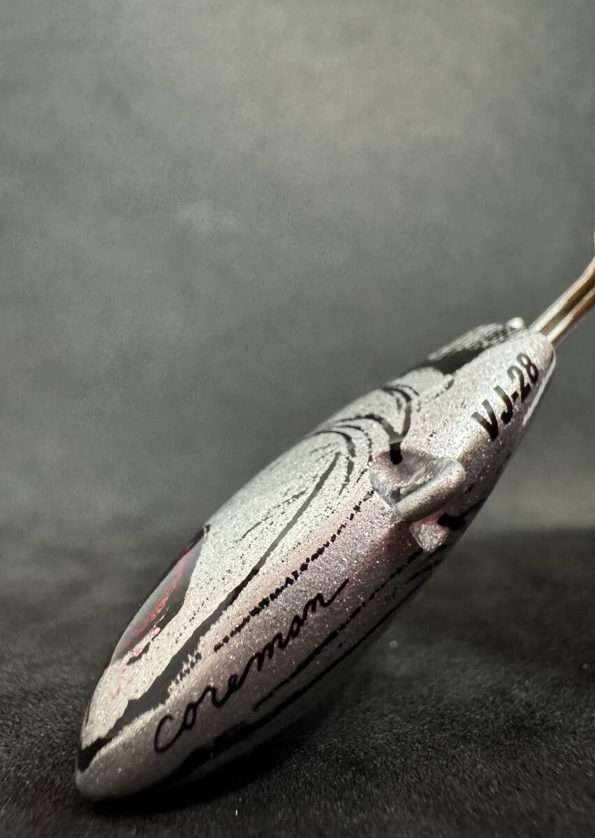 VJ28 COREMAN VJ-28 コアマン バイブレーションジグヘッド 3個セット シルバー ピンク ゴールド 未使用品 ヘッドのみ_画像5