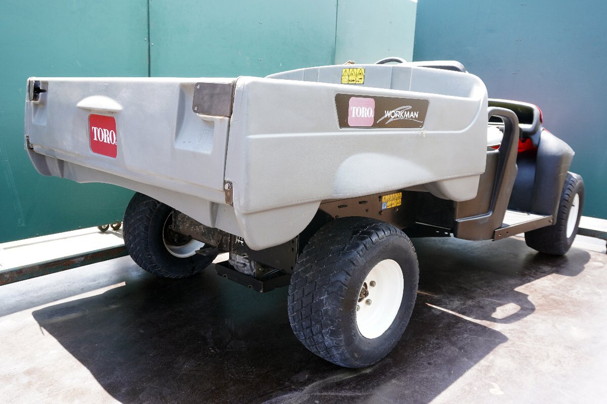 直☆千葉県 TORO トロ WORKMAN ワークマン 1100 運搬車◇3Z-588_画像4