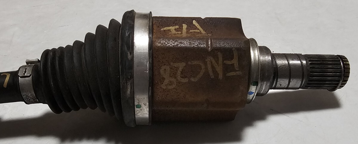 日産 セレナ・FNC28/NC28 純正 MR20DD/4WD フロントドライブシャフト 左 ASSY 良品 低走 2023年車 ※4WD専用 品番:39101-7DC0A_画像7