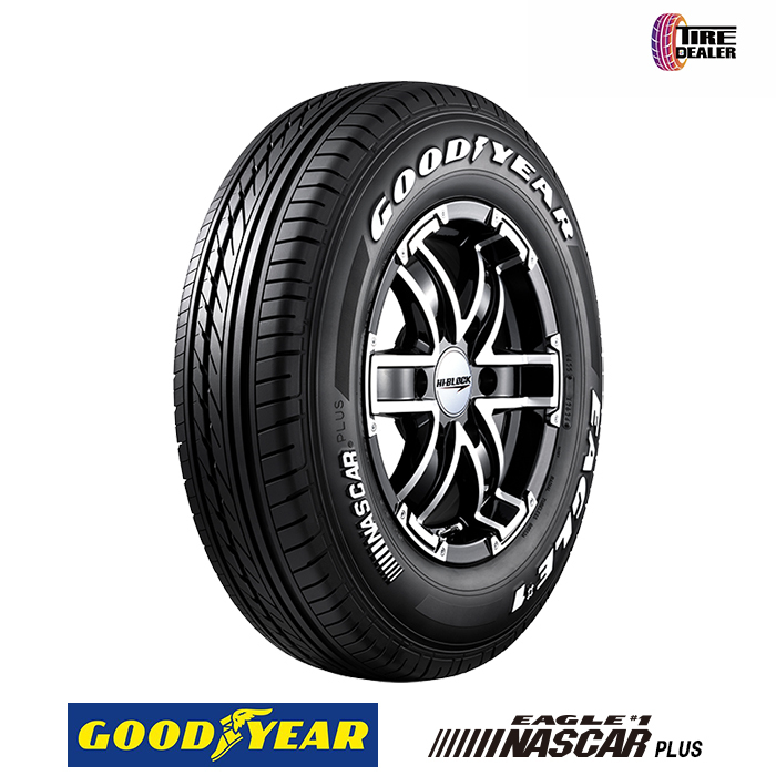 グッドイヤー 195/80R15 107/105N 2025年製 GOODYEAR EAGLE #1 NASCAR PLUS ナスカー プラス ホワイトレター サマータイヤ_画像1