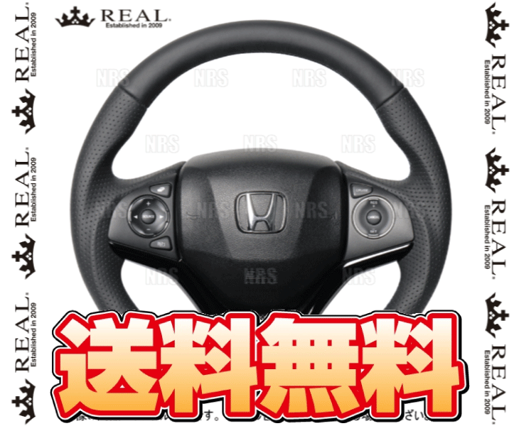 REAL レアル オリジナル (オールレザー/ブルー×ブラックユーロステッチ) グレイス ハイブリッド GM5 2014/12～ (HNA-LPB-BL