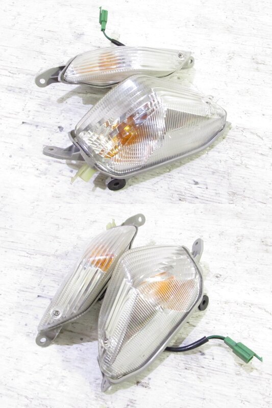 ZEXT ZZ-R1400 ZXT40A 点灯OK 純正 ウインカー 前後SET クリア 検※ ZGT40E ZGT40A ZGT40B ZGT40D 1400GTR ZZR1400 ZX-14 ZX14R 161K15_画像6