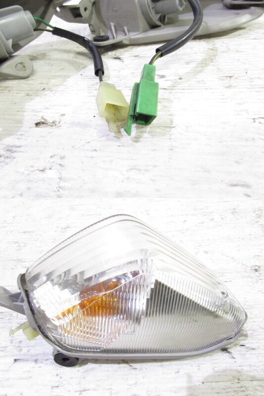 ZEXT ZZ-R1400 ZXT40A 点灯OK 純正 ウインカー 前後SET クリア 検※ ZGT40E ZGT40A ZGT40B ZGT40D 1400GTR ZZR1400 ZX-14 ZX14R 161K15_画像8