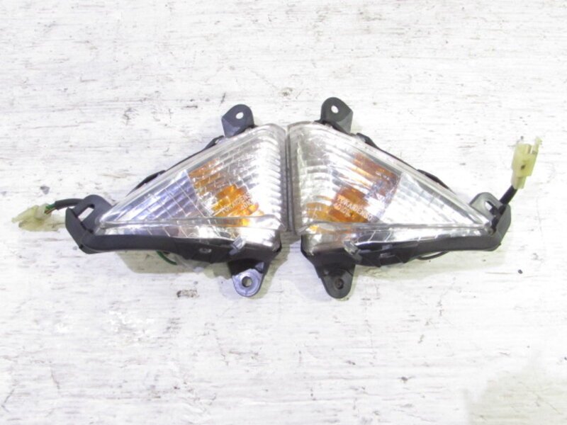 ZEXT ZZ-R1400 ZXT40A 点灯OK 純正 ウインカー 前後SET クリア 検※ ZGT40E ZGT40A ZGT40B ZGT40D 1400GTR ZZR1400 ZX-14 ZX14R 161K15_画像4