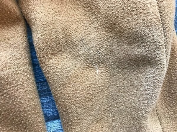 BROWNY WEGO ウィゴー メンズ フード付き ダブルジップ ダッフルコート S キャメル_画像3