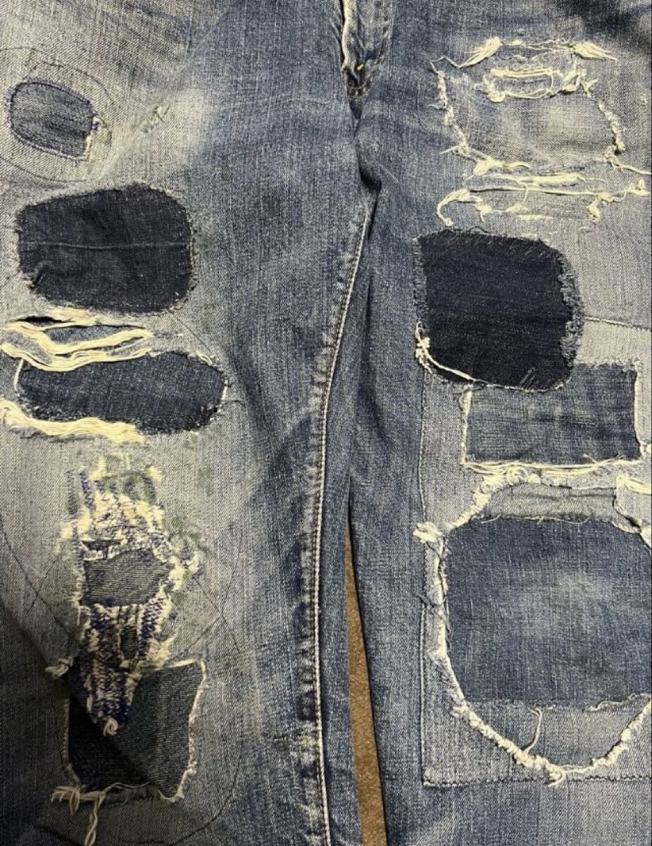 ヴィンテージ 60s Levi's リーバイス 505 BigE デニム パンツ_画像3