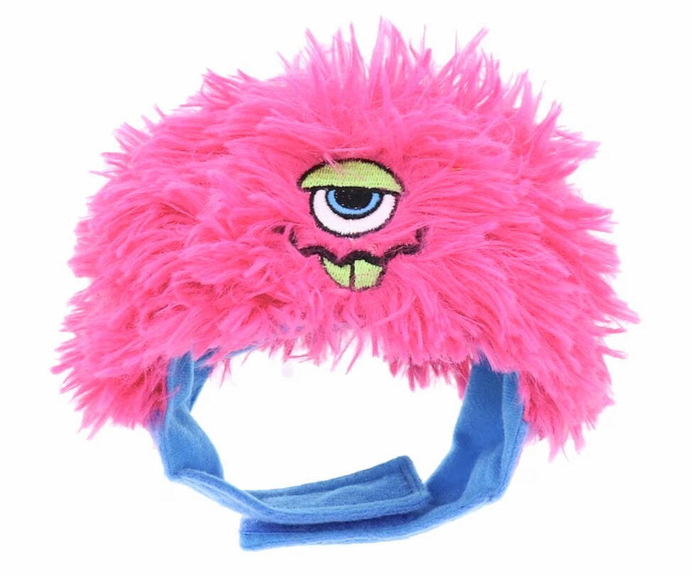 犬用★ワンちゃん★ほっかむり★変身グッズ★ピンクモンスター★ハロウィン★可愛い★ペット用仮装グッズ★ペット★新品未使用★送料無料_画像3