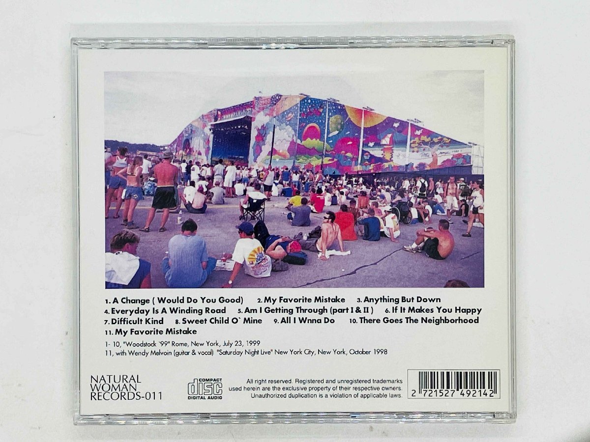 即決CD シェリル・クロウ / BACK TO THE FARM WOODSTOCK / Sheryl Crow / N.W.-011 X39_画像2