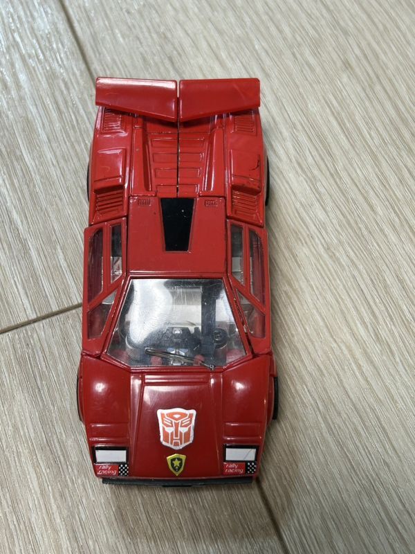 希少 レア 当時物 トランスフォーマー HASBRO TAKARA 1980年代 カウンタック ミニカー フィギュアの画像2
