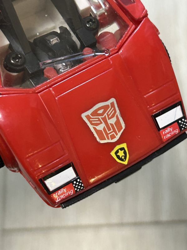 希少 レア 当時物 トランスフォーマー HASBRO TAKARA 1980年代 カウンタック ミニカー フィギュアの画像9