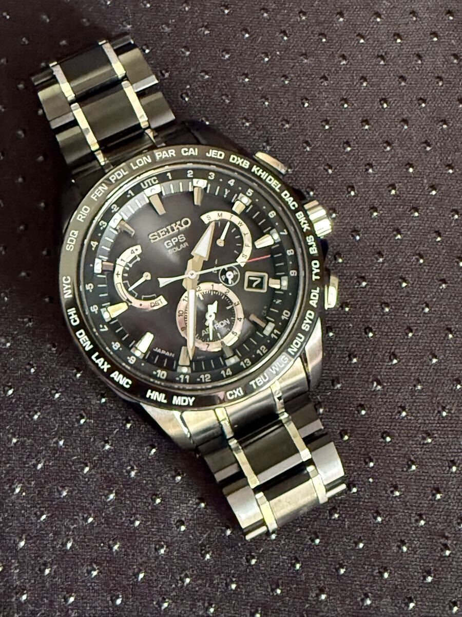 希少 限定300本 SEIKO GPS SOLAR ASTRON 8X53-0AH0-2 腕時計 未使用品 アストロン_画像1