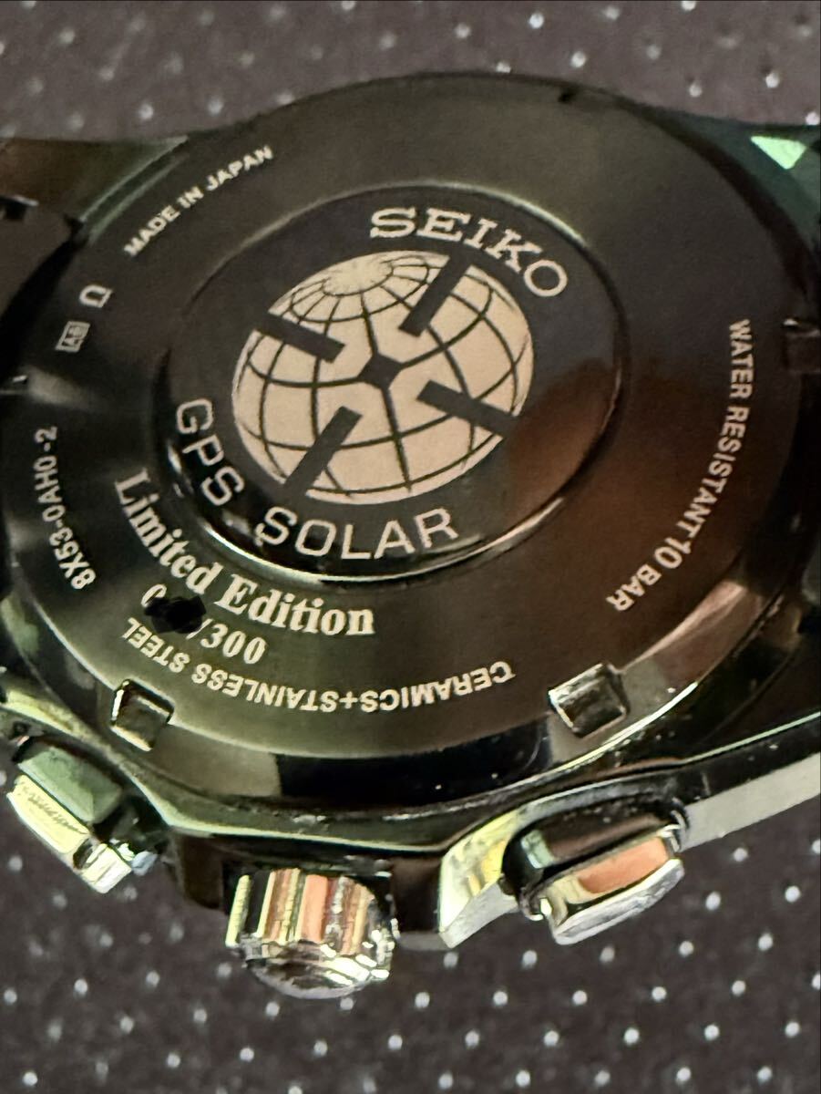 希少 限定300本 SEIKO GPS SOLAR ASTRON 8X53-0AH0-2 腕時計 未使用品 アストロン_画像5