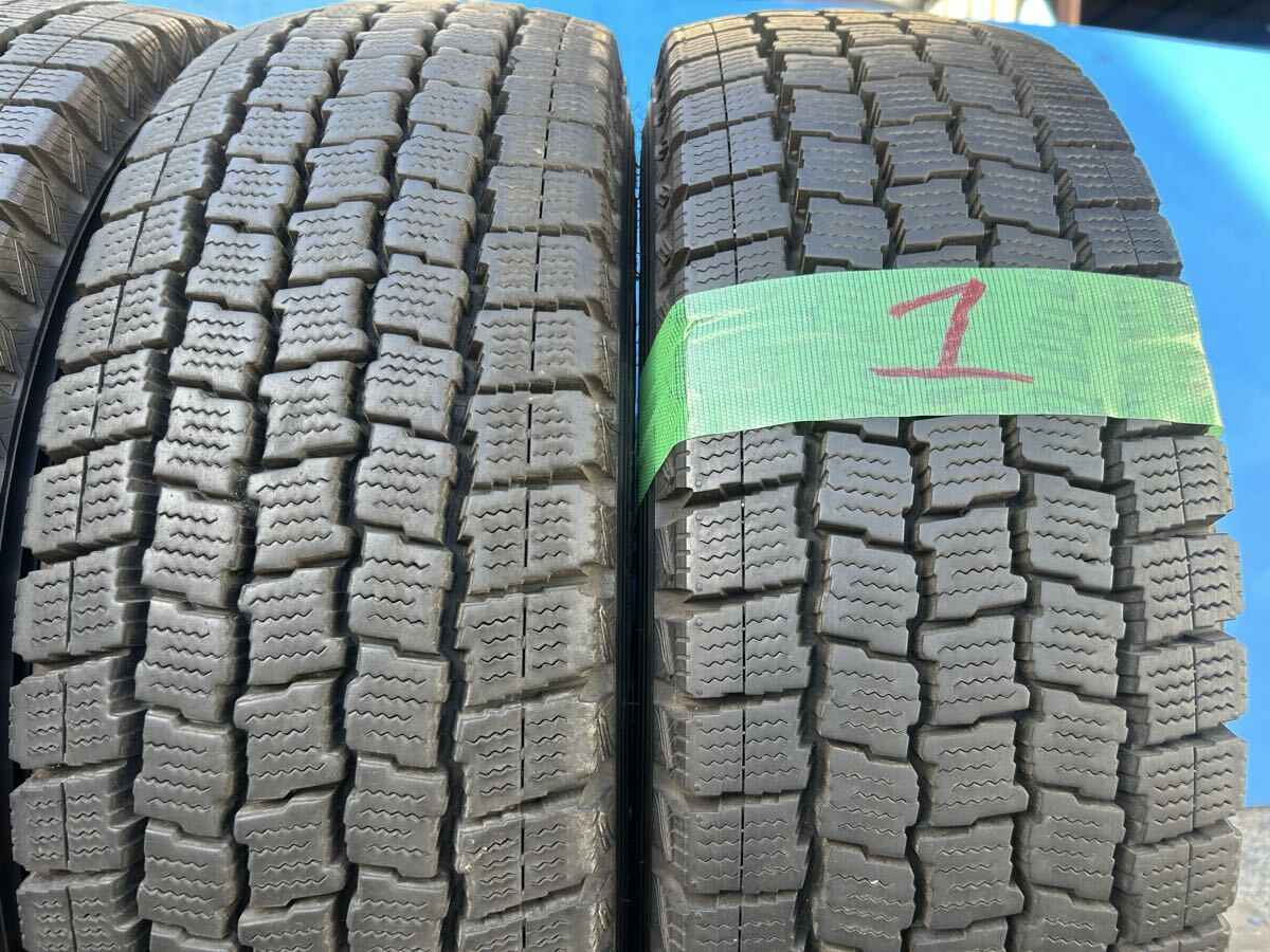 195/75R15 109/107L LT GOODYEAR ICE NAVI CARGO 4本セット　2022年製　(1d) バリバリ山_画像2