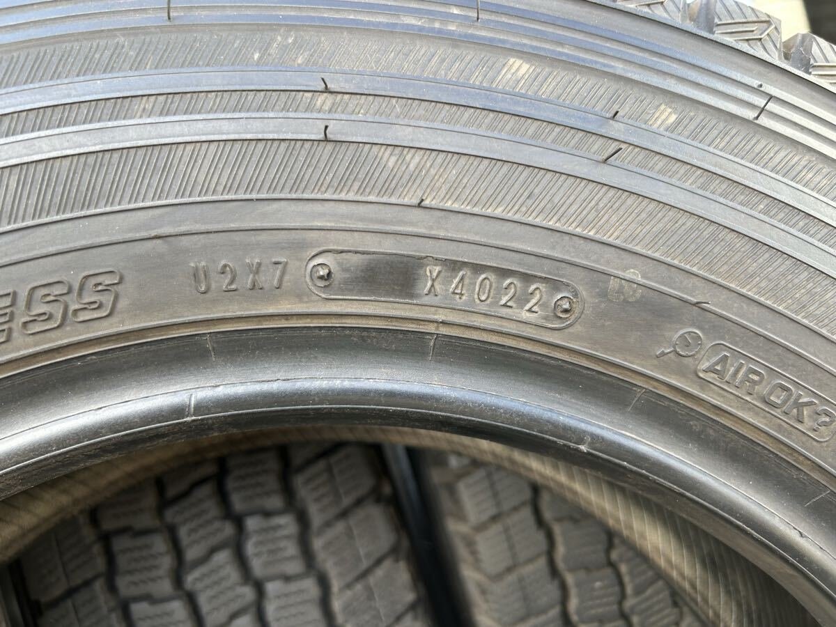 195/75R15 109/107L LT GOODYEAR ICE NAVI CARGO 4本セット　2022年製　(1d) バリバリ山_画像10