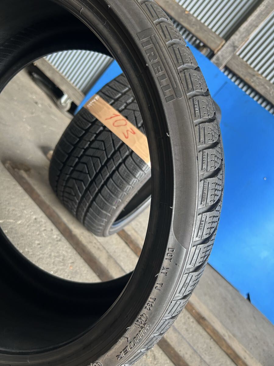 265/30R20 FIRELLI WINTER SOTTOZERO 3 2 шт. комплект 2021 год производства baribari гора