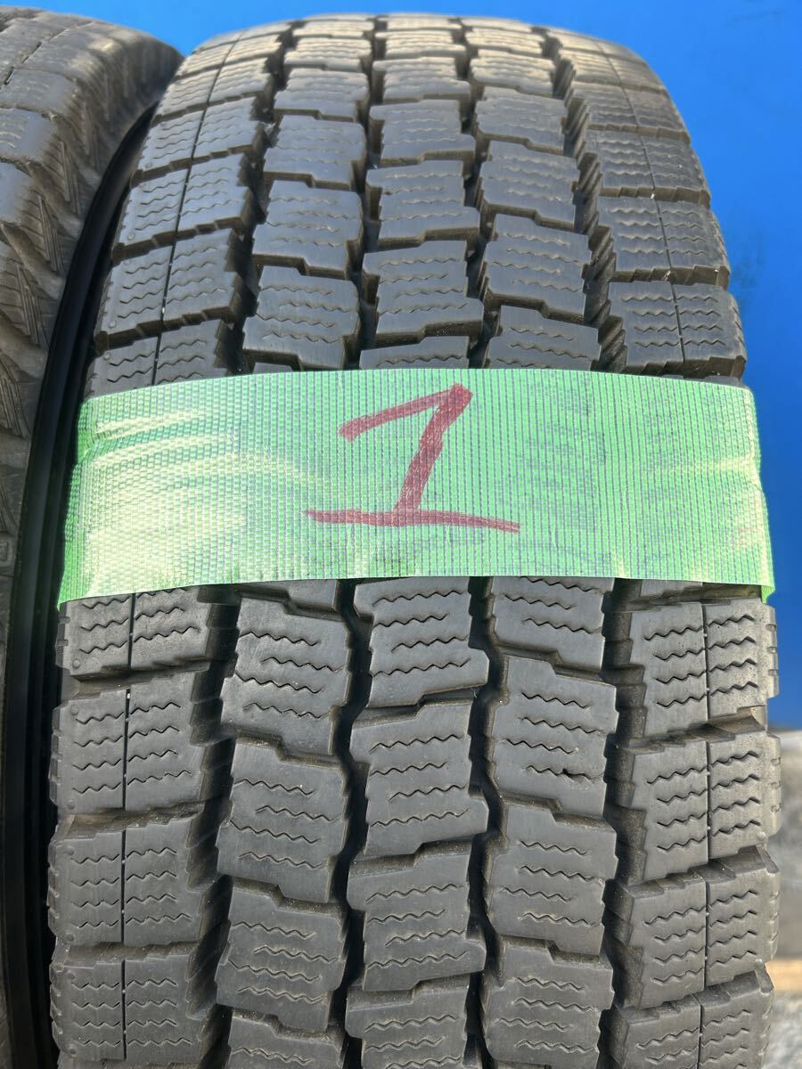 195/75R15 109/107L LT GOODYEAR ICE NAVI CARGO 4本セット　2022年製　(1d) バリバリ山_画像7
