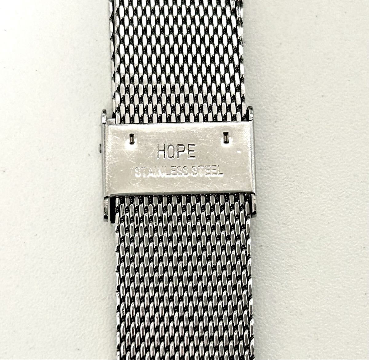 ラグ幅20mm ステンレス メッシュ ベルト 腕時計 HOPE_画像4