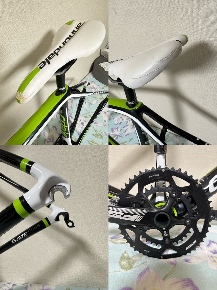 【中古現状品】キャノンデール Cannondale Synapse6 クランク付き_画像10