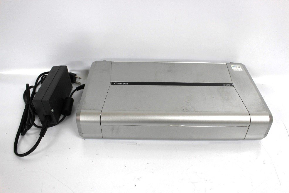 現状品 Canon PIXUS K10296 ip100 キャノン インクジェットプリンター 通電確認済_画像7