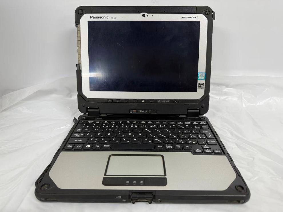 текущее состояние товар PANASONIC TOUGHBOOK CF-20 Core M5-6Y57 память 4GB SSD нет электризация проверка settled