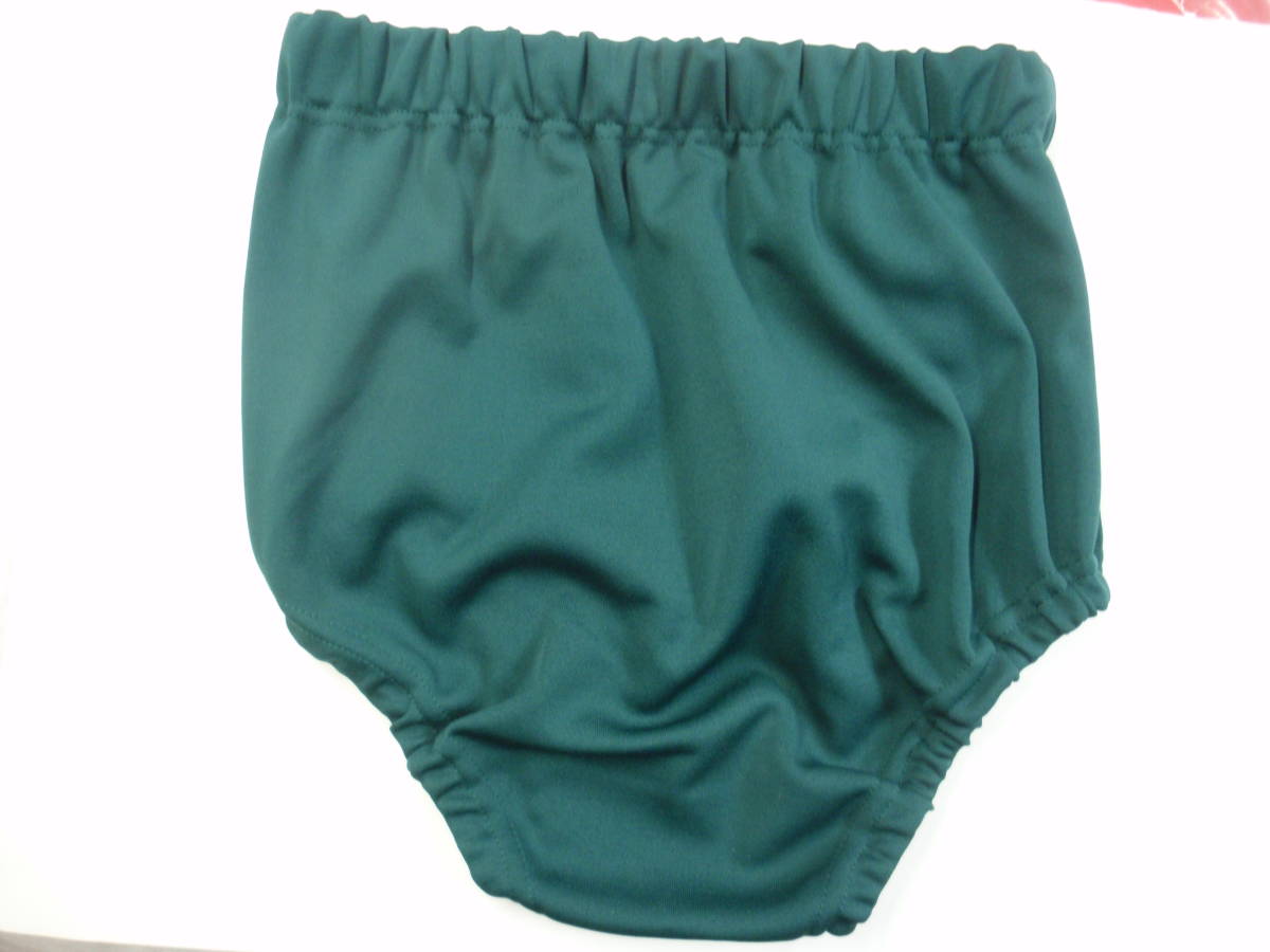 ブルマ　緑 　無地　Ｍ　新品　匿名配送　郵便局 コンビニ受取可_画像2