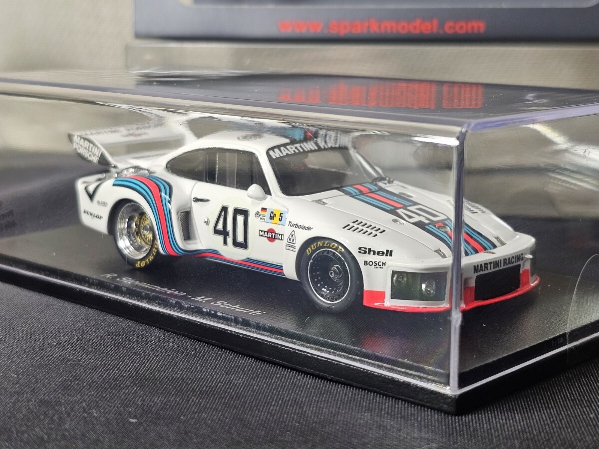 spark スパーク 1/43 Porsche 935 4th Le Mans 1976 #40 R.Stommelen/M.Schurti ポルシェ ル・マン MARTINI マルティニ S4689 ケース未開封_画像7