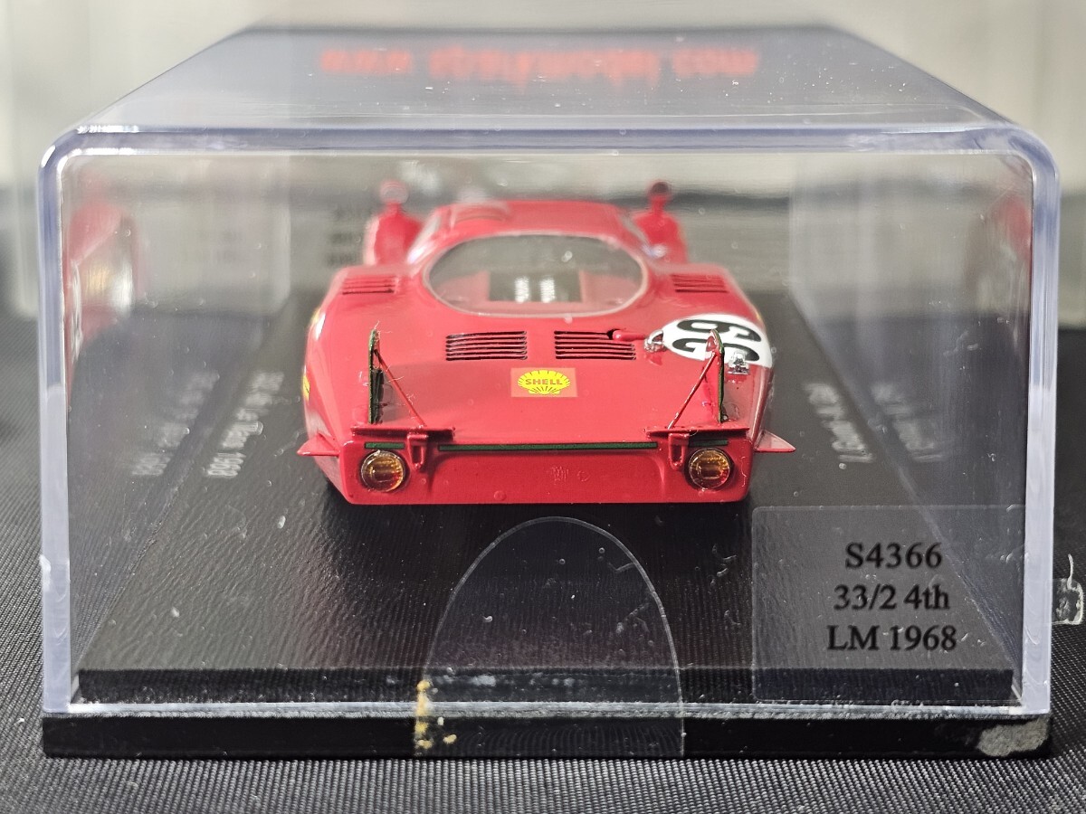 Spark スパーク Alfa Romeo 33/2 4th Le Mans 1968 Giunti/Galli #39 1/43 S4366 ケース未開封_画像6