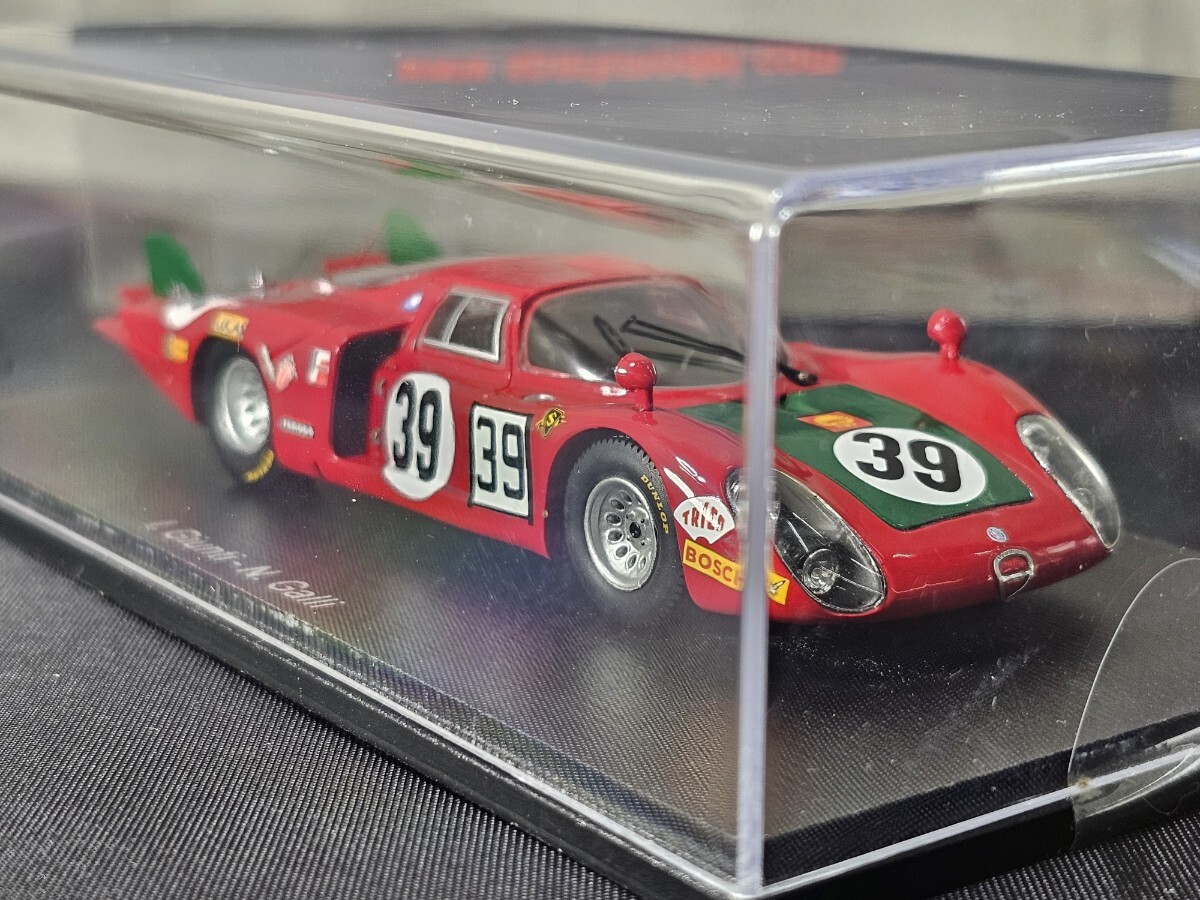 Spark スパーク Alfa Romeo 33/2 4th Le Mans 1968 Giunti/Galli #39 1/43 S4366 ケース未開封_画像8