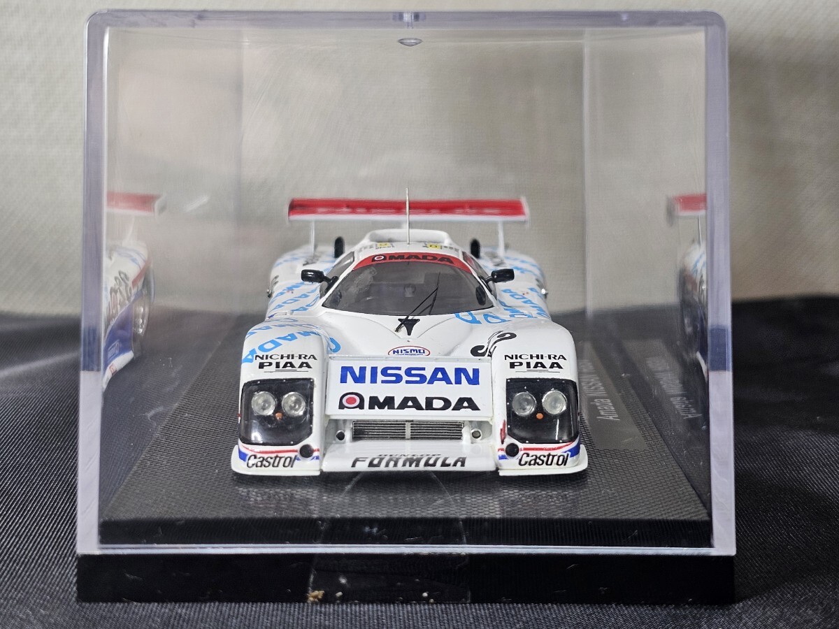 EBBRO　1/43 アマダ ニッサン R85V レジンモデル ホワイト/ブルー [44508]_画像8