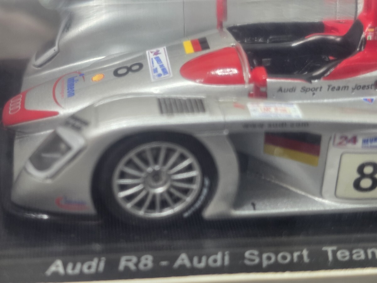 1/43 spark スパーク Audi R8 No.8 Winner Le Mans 2000 Audi Sport Team Joest【43LM00】_画像3