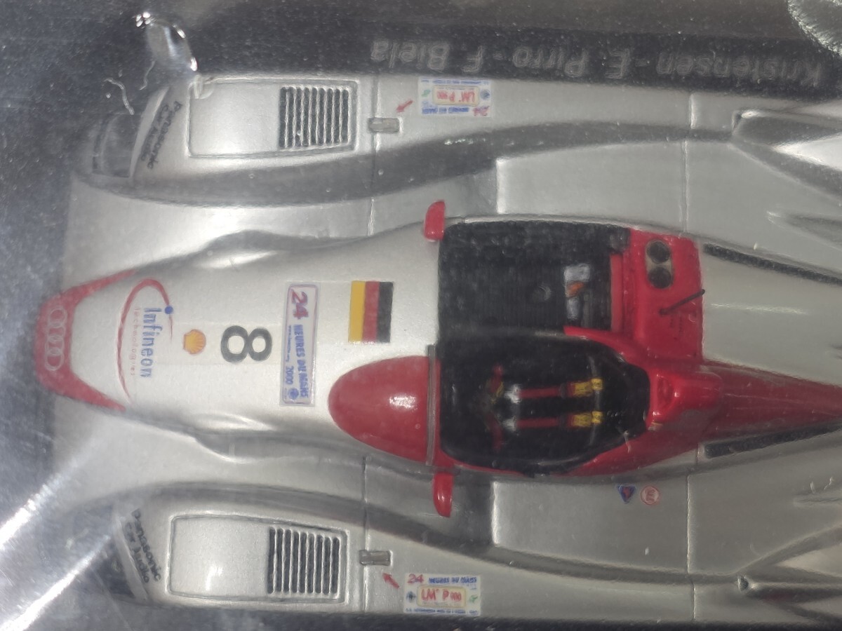 1/43 spark スパーク Audi R8 No.8 Winner Le Mans 2000 Audi Sport Team Joest【43LM00】_画像5