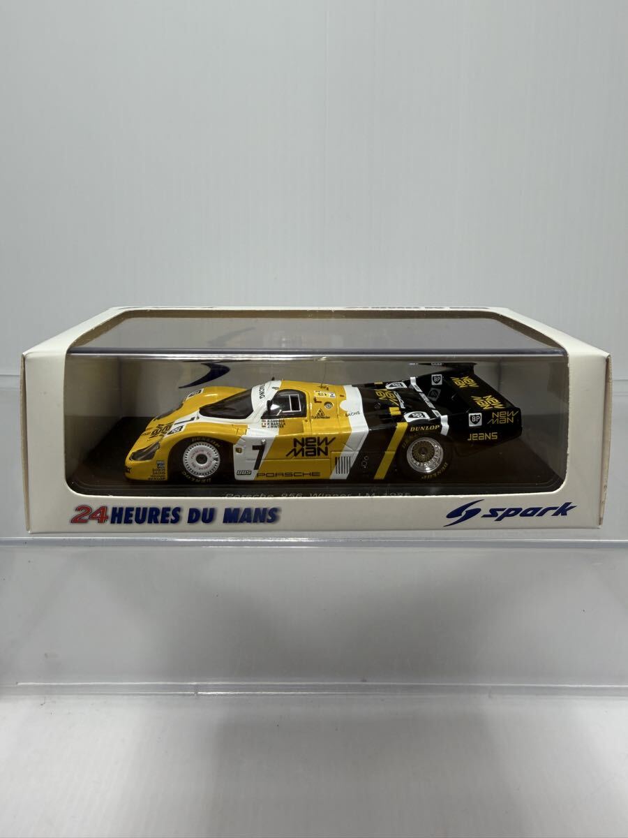 43LM85 spark 1/43 Porsche 956 n°7 Winner LM 1985 Le Mans 24h #7 No.7 K.Ludwig P.Barilla J.Winter ルマン スパーク ポルシェ_画像1