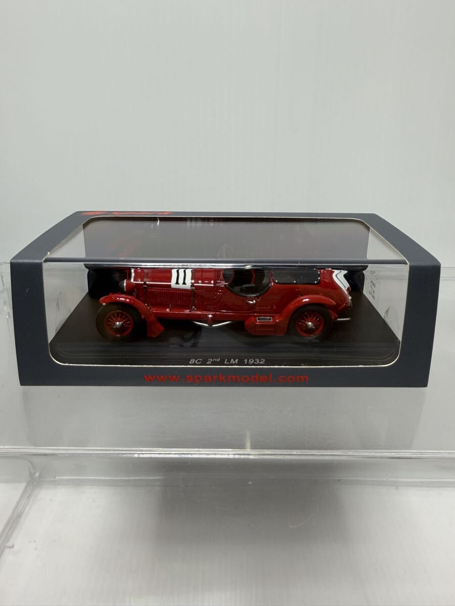 S3879 spark 1/43 8C 2nd LM 1932 Le Mans No.11 #11 スパーク ルマン アルファロメオ Alpha romeo_画像1