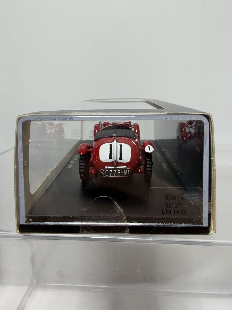 S3879 spark 1/43 8C 2nd LM 1932 Le Mans No.11 #11 スパーク ルマン アルファロメオ Alpha romeo_画像4