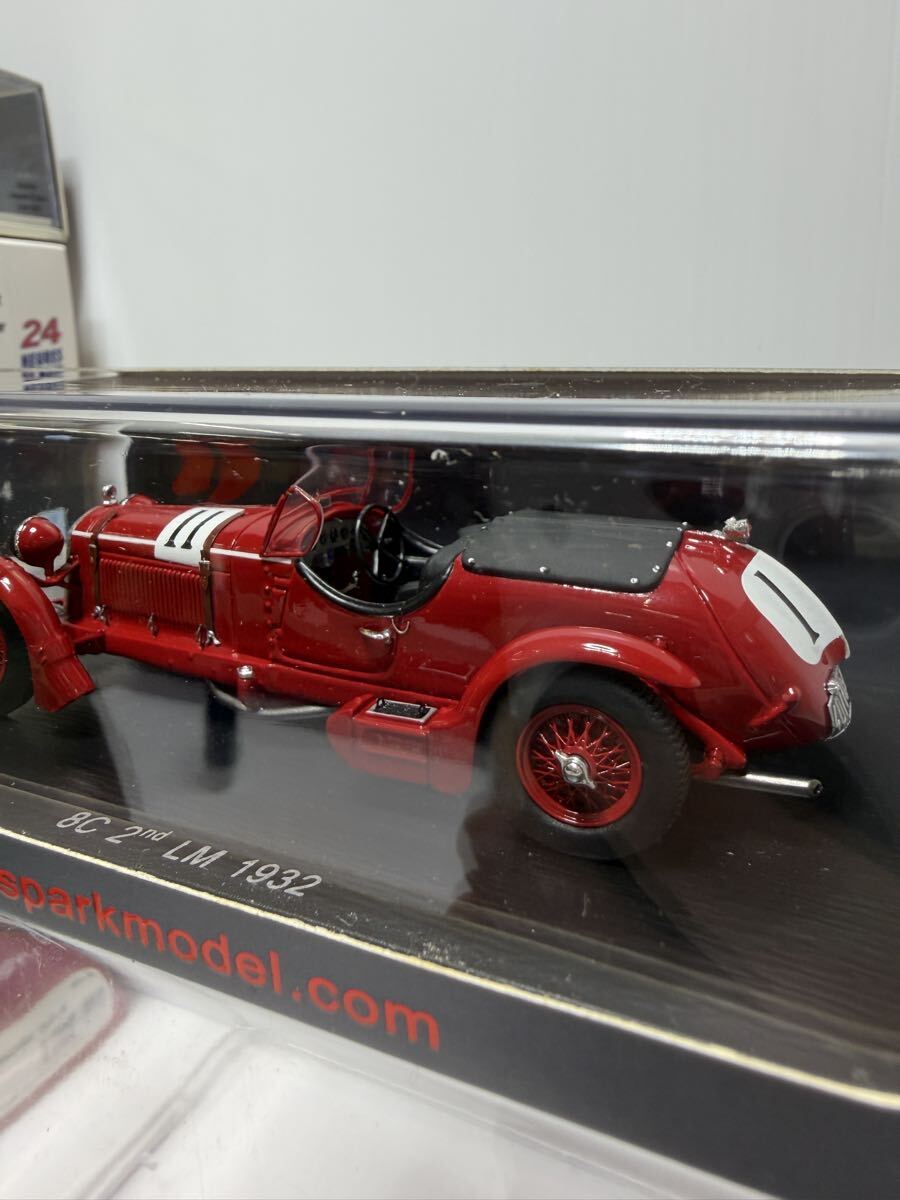 S3879 spark 1/43 8C 2nd LM 1932 Le Mans No.11 #11 スパーク ルマン アルファロメオ Alpha romeo_画像7