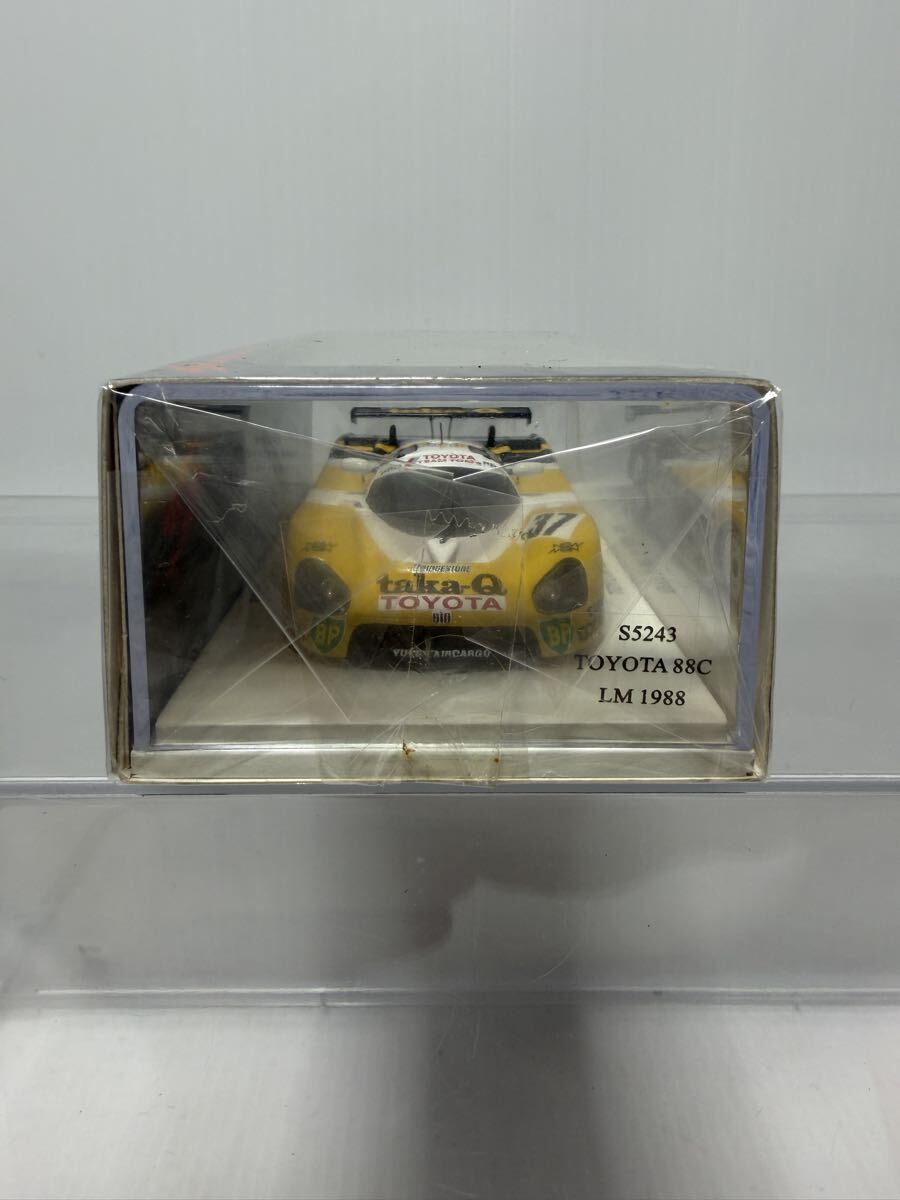 S5243 spark 1/43 TOYOTA 88C LM 1988 Le Mans トヨタ ルマン No.37 #37 ミニカー_画像2
