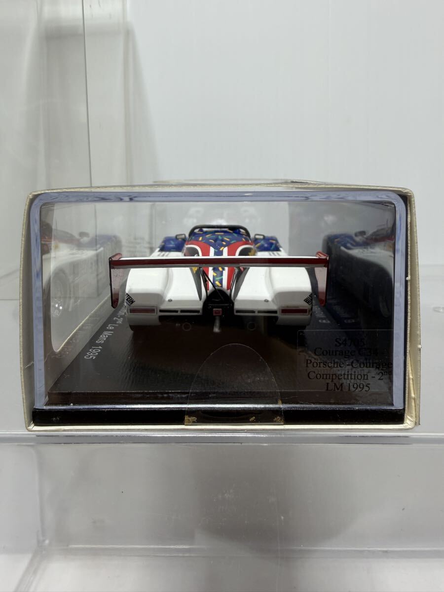 S4705 spark 1/43 Courage C34 Porsche Courage Competition 2nd LM 1995 スパーク クラージュ ポルシェ Le Mans No.13 #13 ルマン _画像4