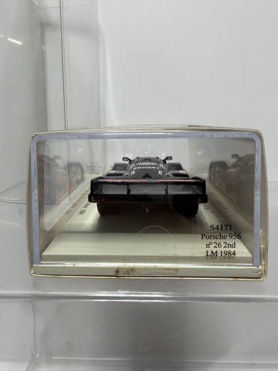 S4171 spark 1/43 Porsche 956 n°26 2nd LM 1984 スパーク ポルシェ No.26 #26 Le Mans ルマン ミニカー_画像4