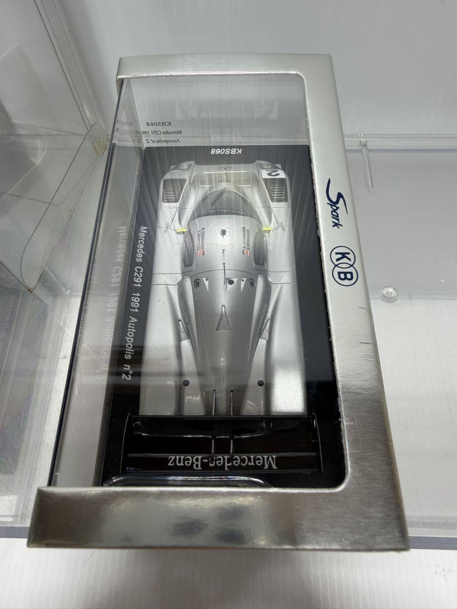 KBS068 spark 1/43 Mercedes C291 1991 Autopolis n°2 スパーク メルセデスベンツ No.2 #2 国際貿易 別注 オートポリス_画像5