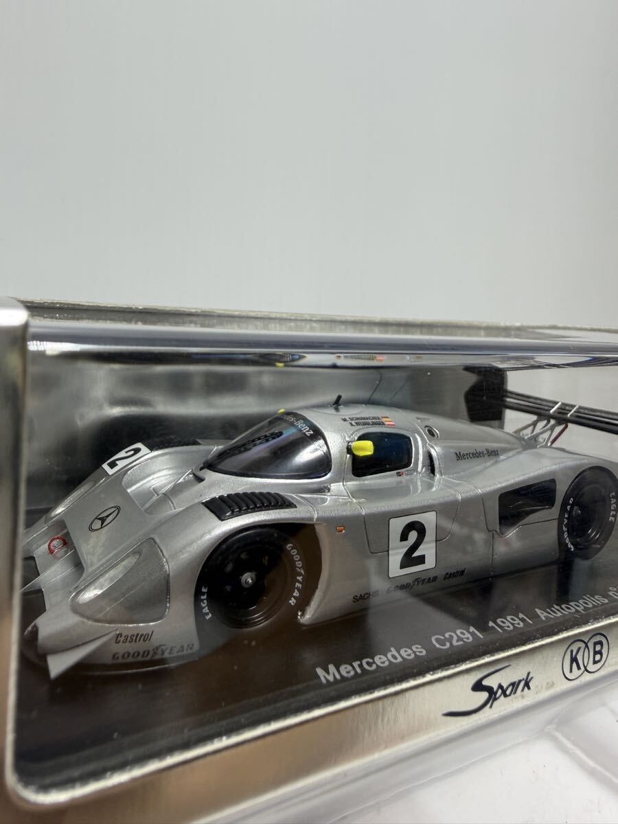 KBS068 spark 1/43 Mercedes C291 1991 Autopolis n°2 スパーク メルセデスベンツ No.2 #2 国際貿易 別注 オートポリス_画像7