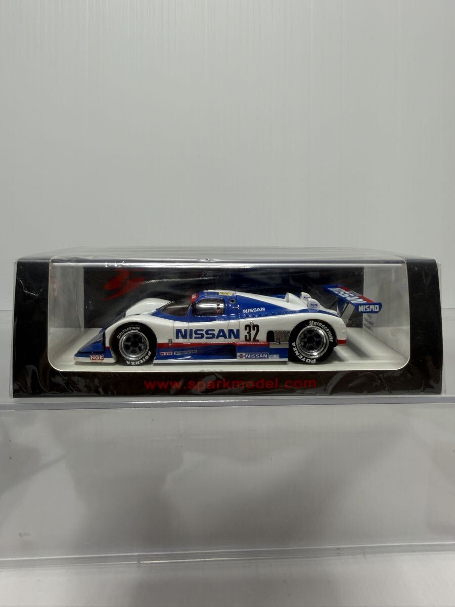 S5081 spark 1/43 Nissan R88C Le Mans 1988 スパーク ニッサン ルマン LM No.32 #32_画像1