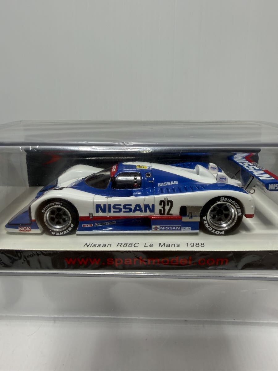 S5081 spark 1/43 Nissan R88C Le Mans 1988 スパーク ニッサン ルマン LM No.32 #32_画像6