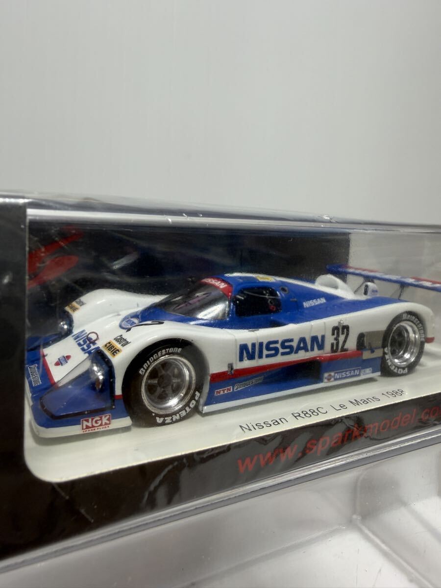 S5081 spark 1/43 Nissan R88C Le Mans 1988 スパーク ニッサン ルマン LM No.32 #32_画像7