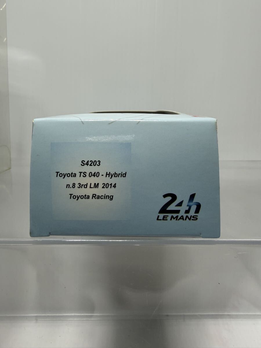 S4203 spark Toyota TS 040 Hybrid n.8 3rd LM 2014 Toyota Racing スパーク トヨタ Le Mans No.8 #8 ルマン _画像4