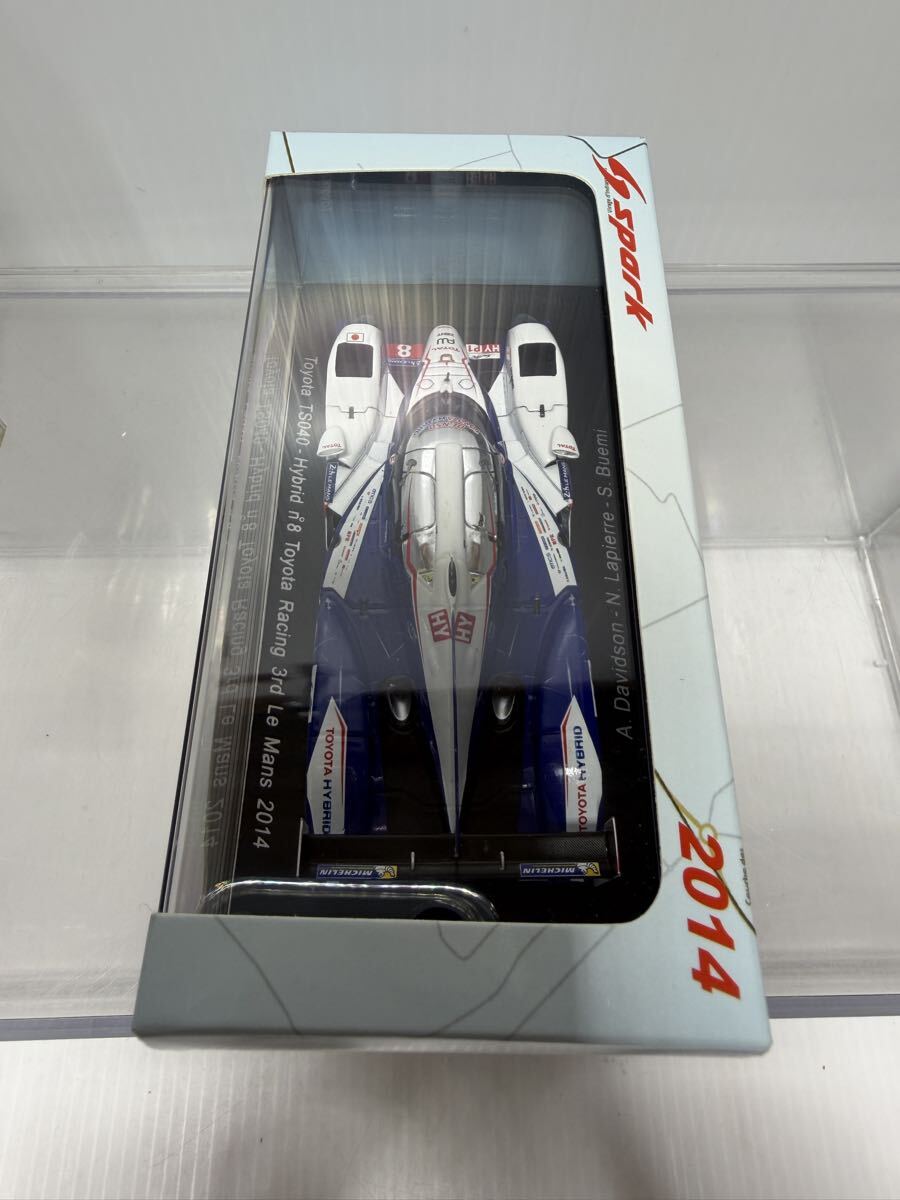 S4203 spark Toyota TS 040 Hybrid n.8 3rd LM 2014 Toyota Racing スパーク トヨタ Le Mans No.8 #8 ルマン _画像5