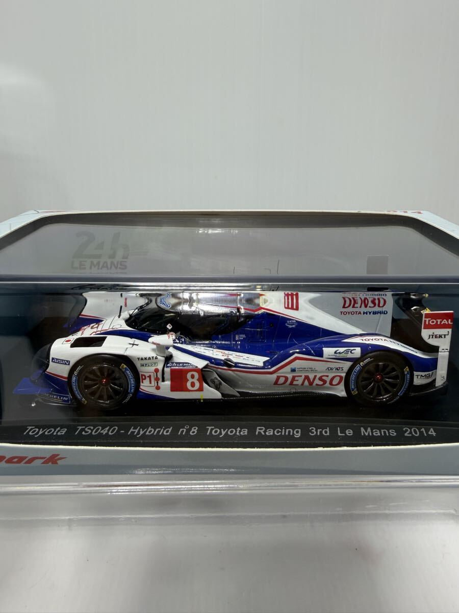 S4203 spark Toyota TS 040 Hybrid n.8 3rd LM 2014 Toyota Racing スパーク トヨタ Le Mans No.8 #8 ルマン _画像6