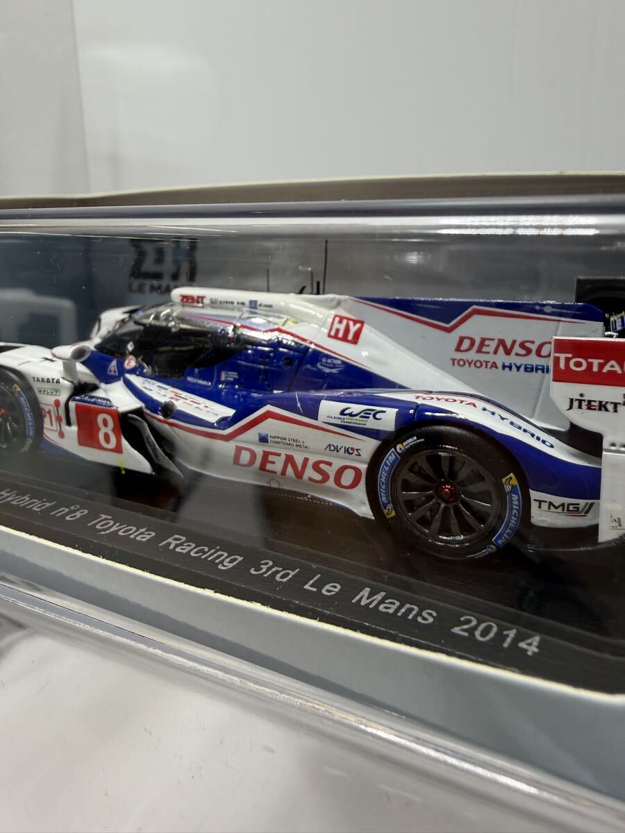 S4203 spark Toyota TS 040 Hybrid n.8 3rd LM 2014 Toyota Racing スパーク トヨタ Le Mans No.8 #8 ルマン _画像7