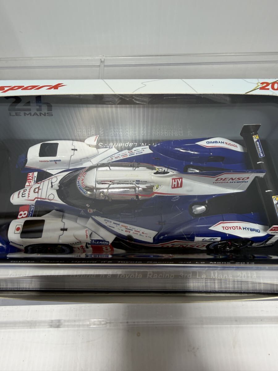 S4203 spark Toyota TS 040 Hybrid n.8 3rd LM 2014 Toyota Racing スパーク トヨタ Le Mans No.8 #8 ルマン _画像9
