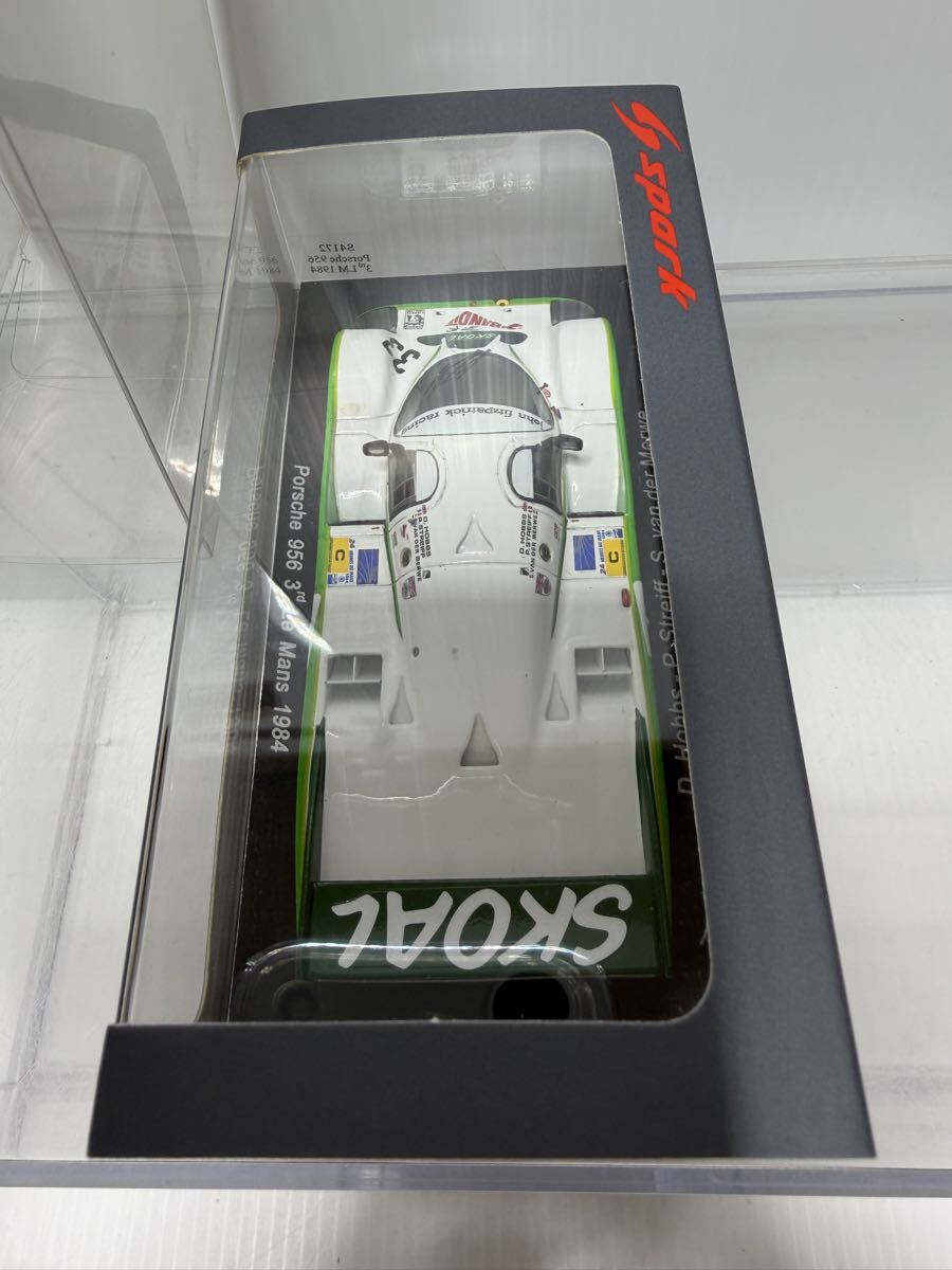 S4172 spark 1/43 Porsche 956 3rd LM 1984 スパーク ポルシェ Le Mans No.33 #33 _画像5